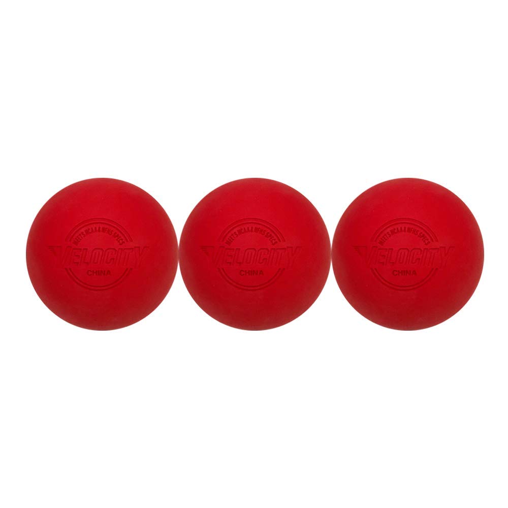 Velocity Lacrosse Balls - 1, 2, 3, 6, 12, 18, 24, 36, 60 and 120 Packs - for Practice, Official NFHS and College Approved Size