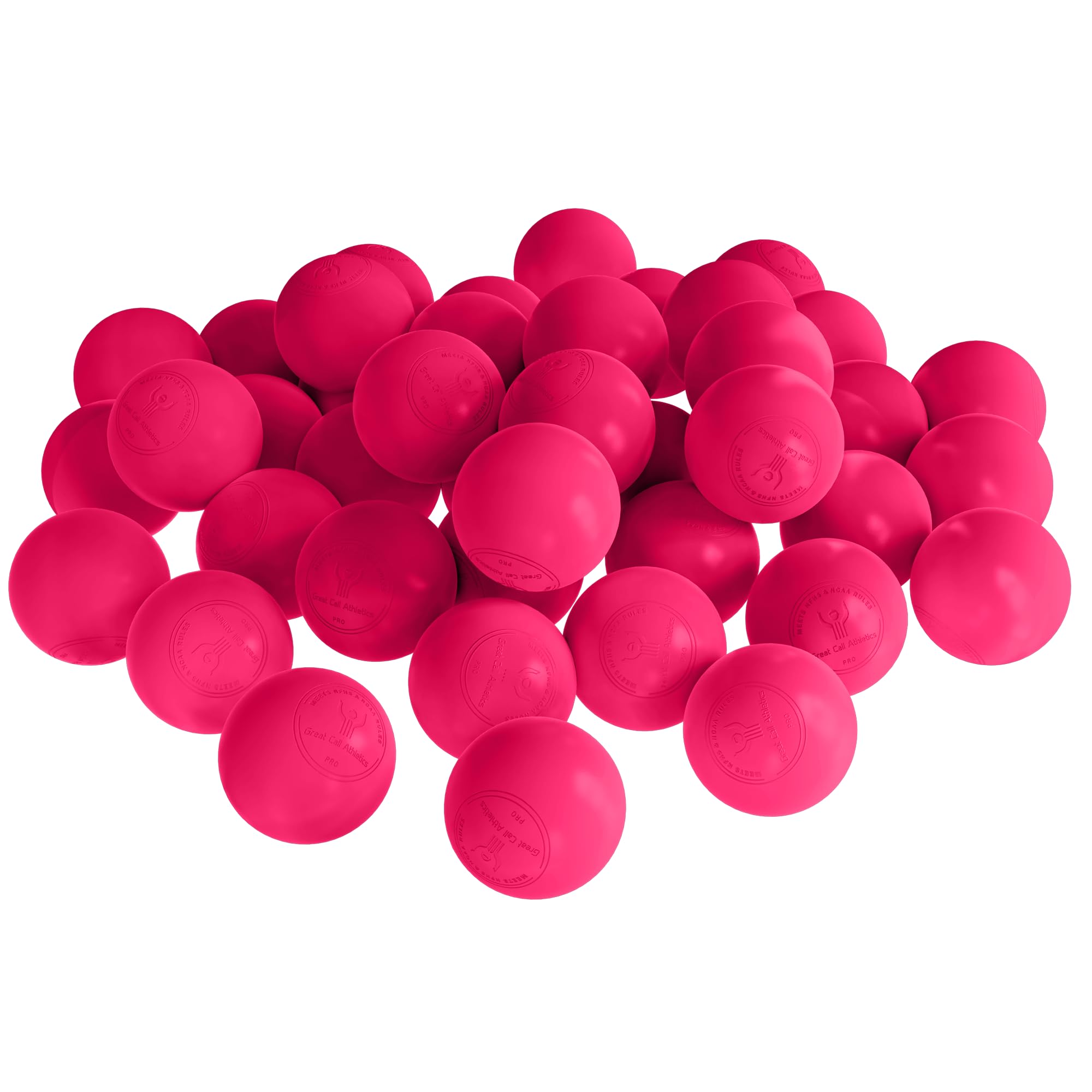 GCA Pro Lacrosse Official Game Ball NFHS College Approved Velocity 6 Pack LAX Field Tournament Rubber Practice