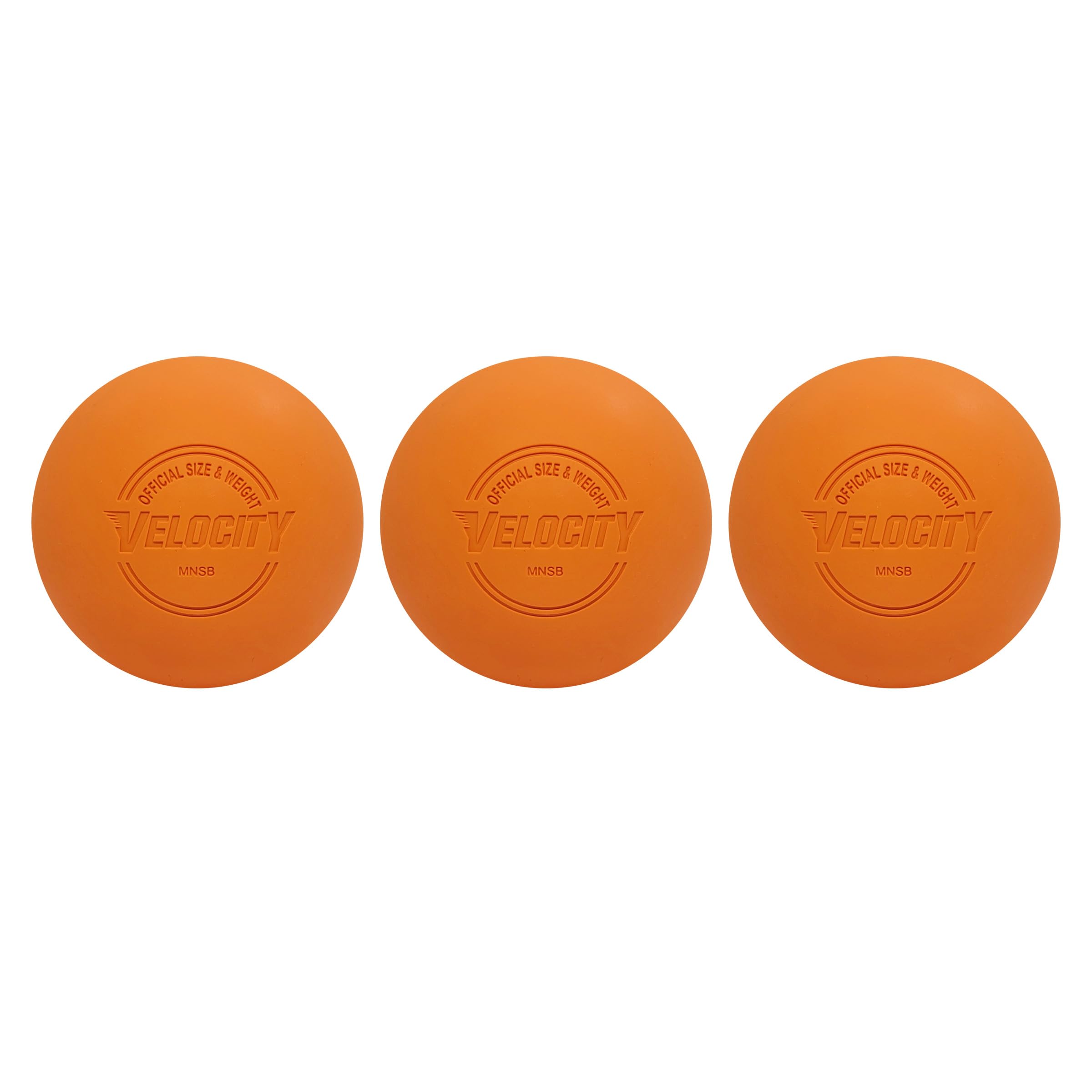 Velocity Lacrosse Balls - 1, 2, 3, 6, 12, 18, 24, 36, 60 and 120 Packs - for Practice, Official NFHS and College Approved Size