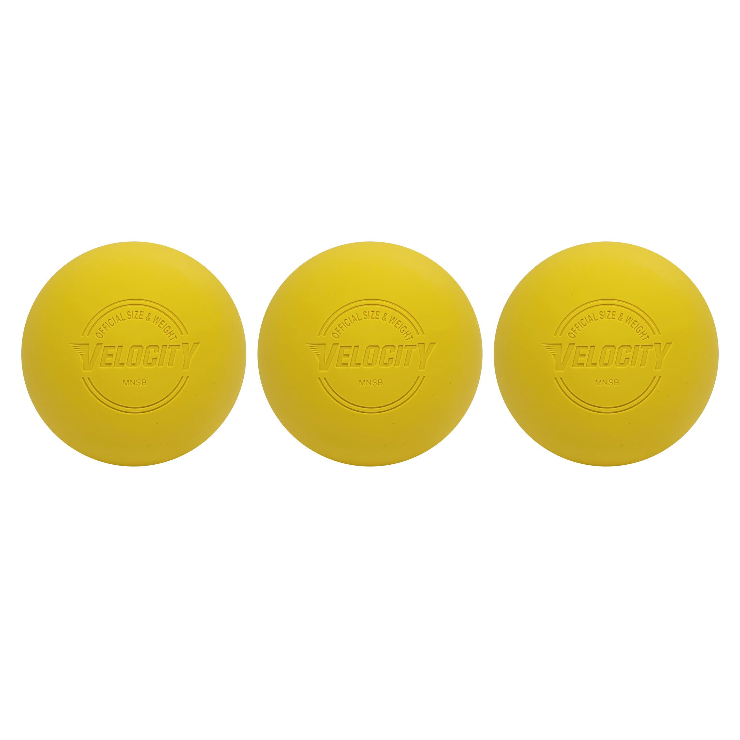 Velocity Lacrosse Balls - 1, 2, 3, 6, 12, 18, 24, 36, 60 and 120 Packs - for Practice, Official NFHS and College Approved Size