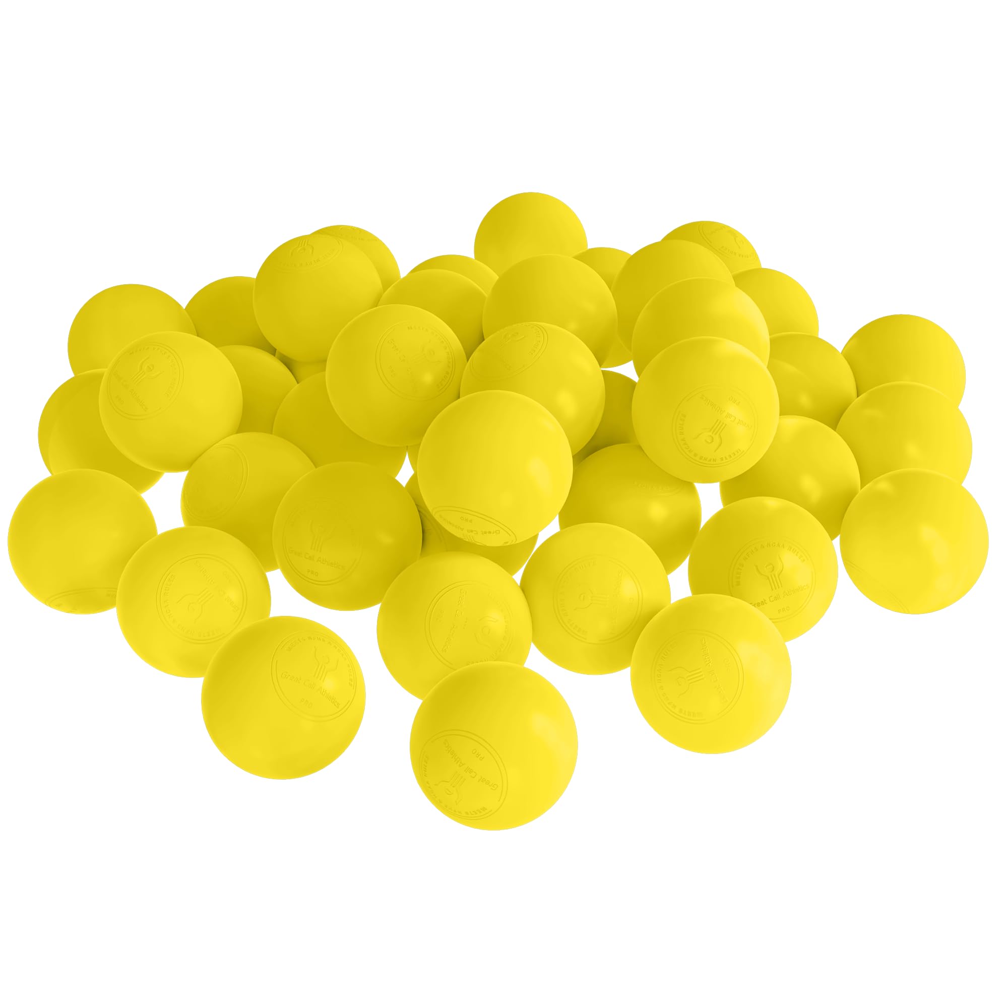GCA Pro Lacrosse Official Game Ball NFHS College Approved Velocity 6 Pack LAX Field Tournament Rubber Practice