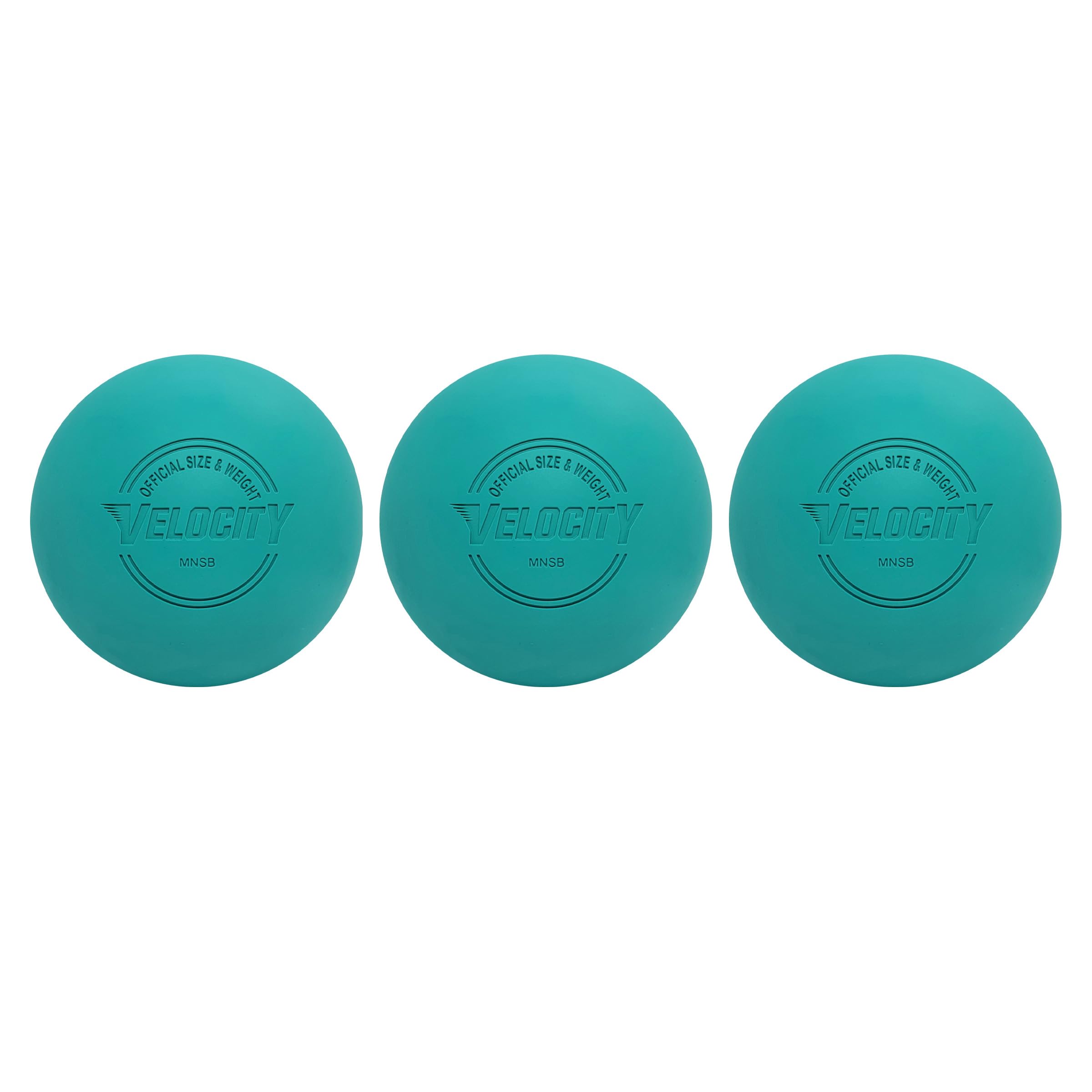 Velocity Lacrosse Balls - 1, 2, 3, 6, 12, 18, 24, 36, 60 and 120 Packs - for Practice, Official NFHS and College Approved Size