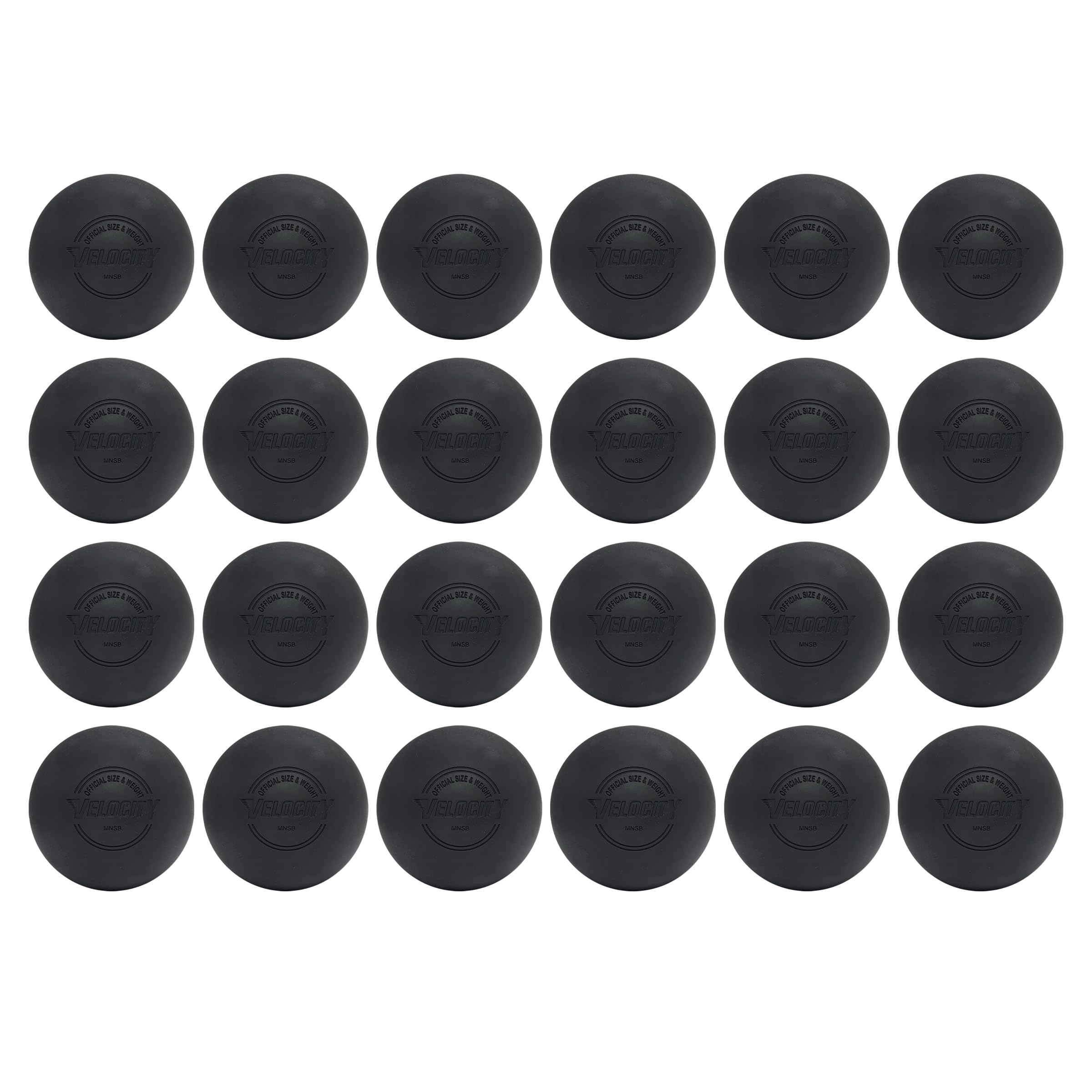 Velocity Lacrosse Balls - 1, 2, 3, 6, 12, 18, 24, 36, 60 and 120 Packs - for Practice, Official NFHS and College Approved Size