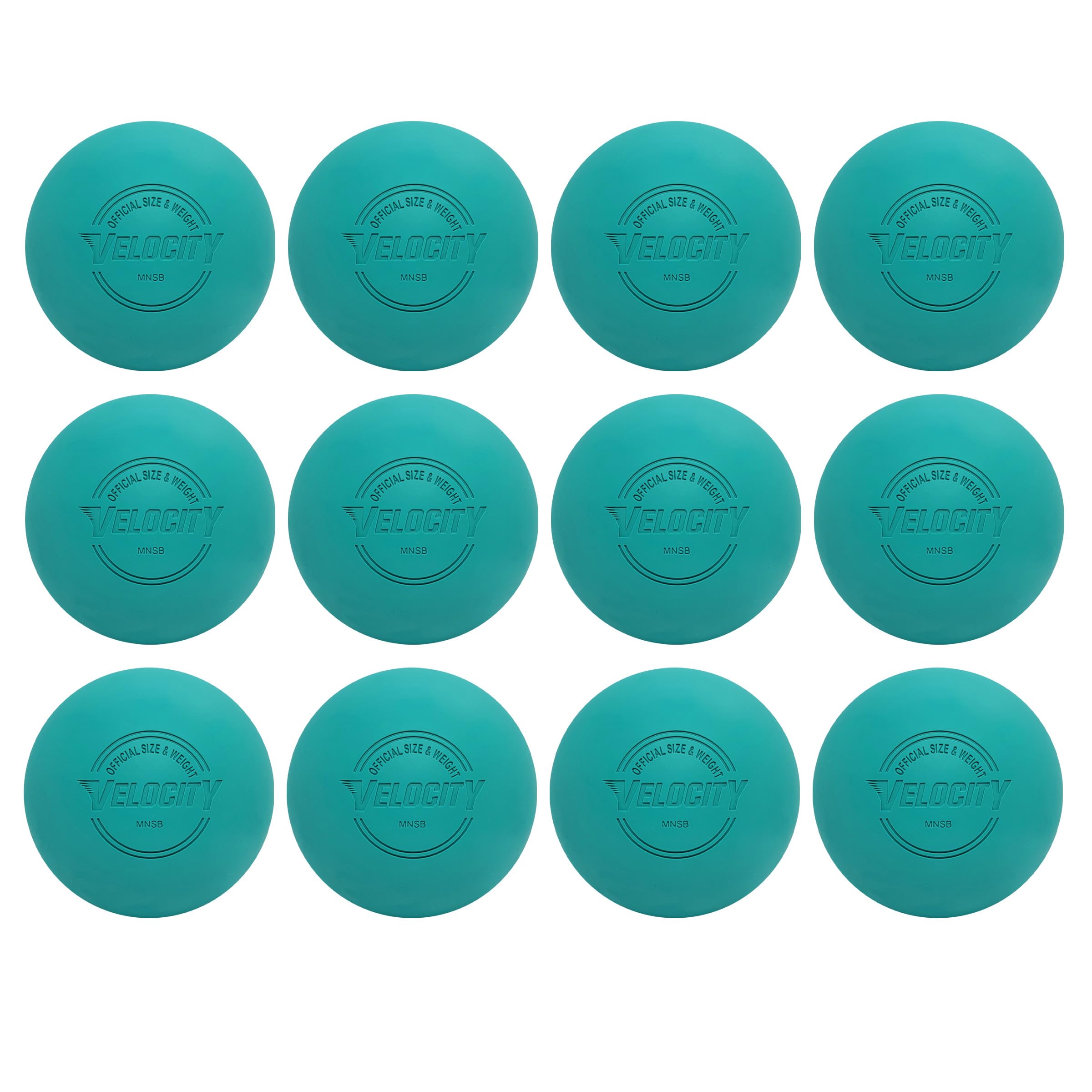 Velocity Lacrosse Balls - 1, 2, 3, 6, 12, 18, 24, 36, 60 and 120 Packs - for Practice, Official NFHS and College Approved Size