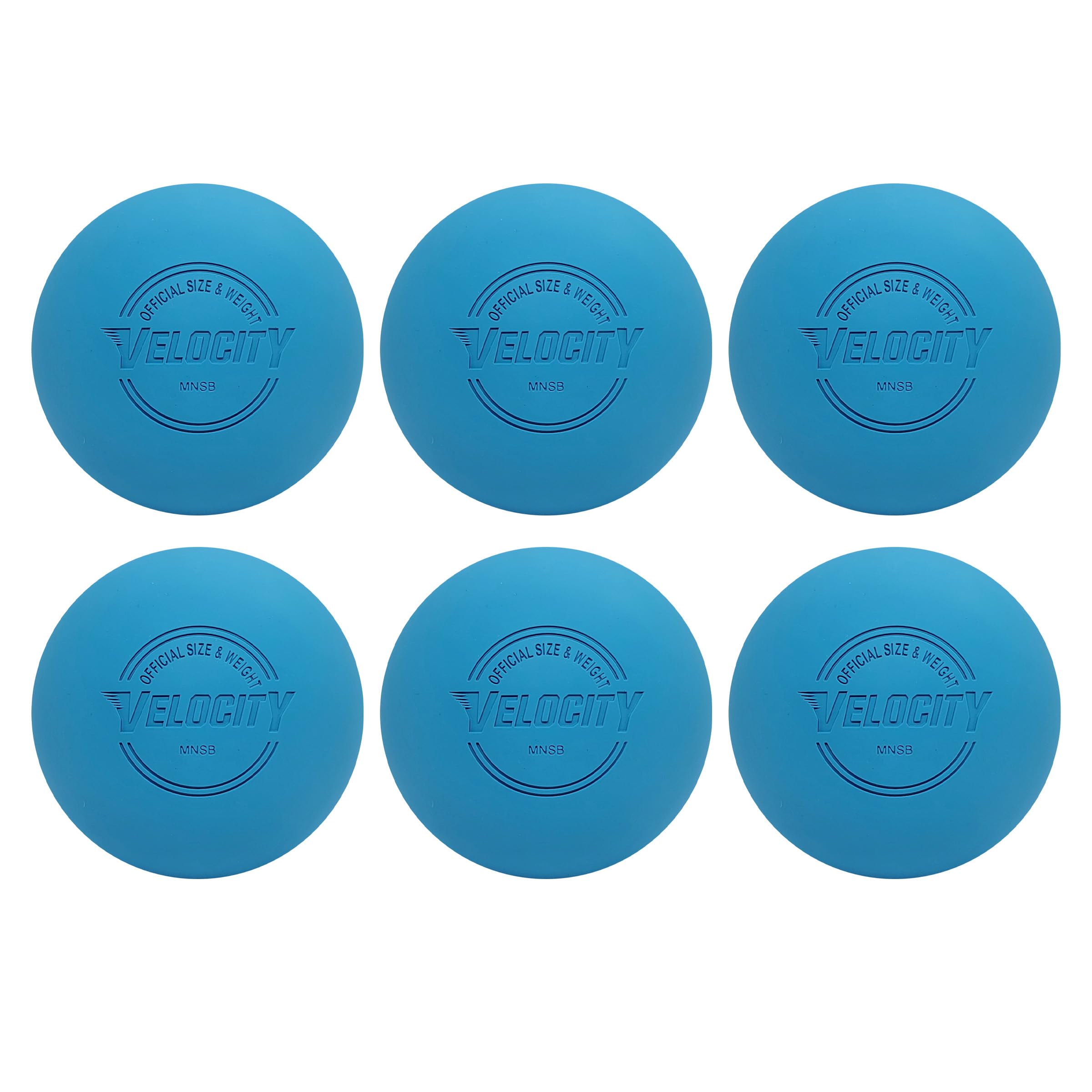 Velocity Lacrosse Balls - 1, 2, 3, 6, 12, 18, 24, 36, 60 and 120 Packs - for Practice, Official NFHS and College Approved Size