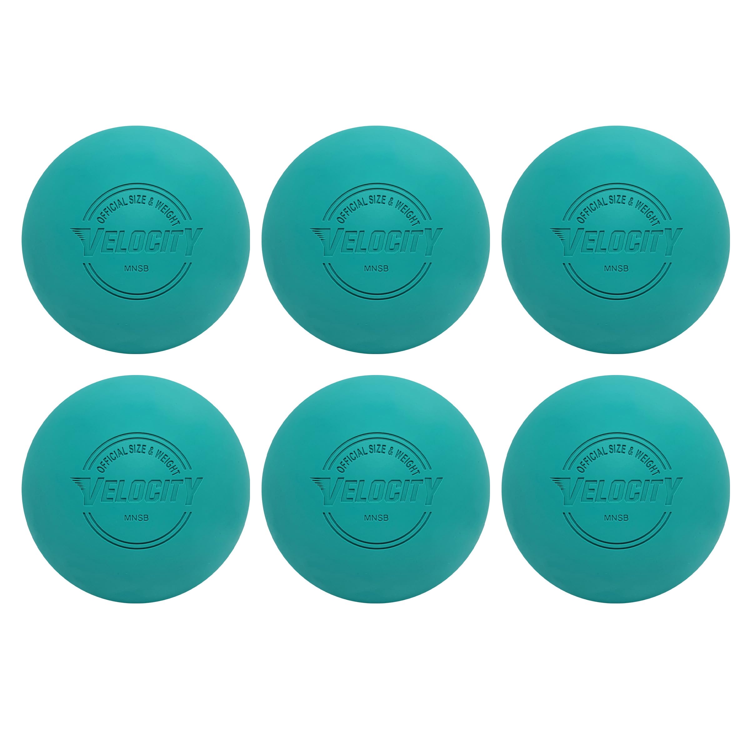 Velocity Lacrosse Balls - 1, 2, 3, 6, 12, 18, 24, 36, 60 and 120 Packs - for Practice, Official NFHS and College Approved Size