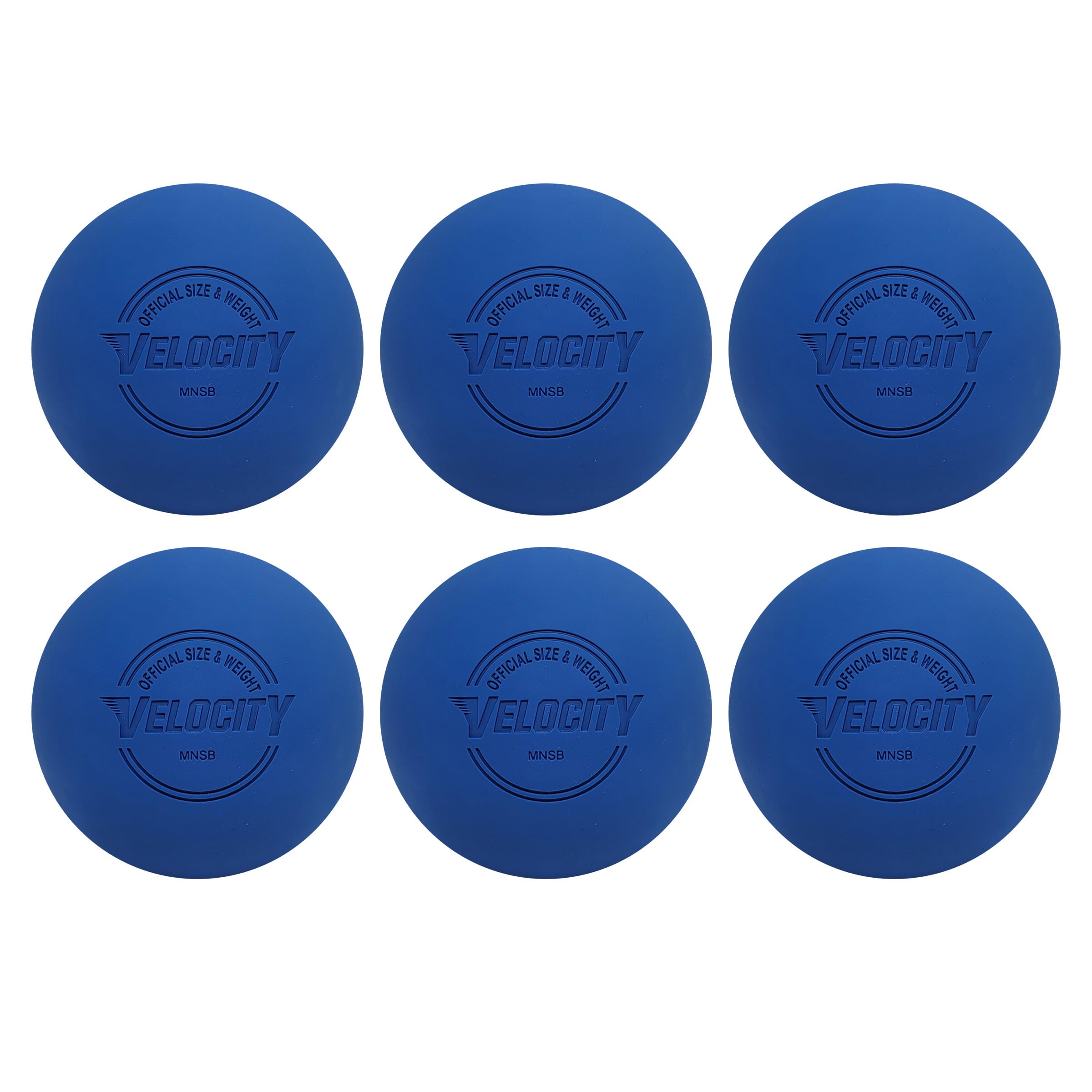 Velocity Lacrosse Balls - 1, 2, 3, 6, 12, 18, 24, 36, 60 and 120 Packs - for Practice, Official NFHS and College Approved Size
