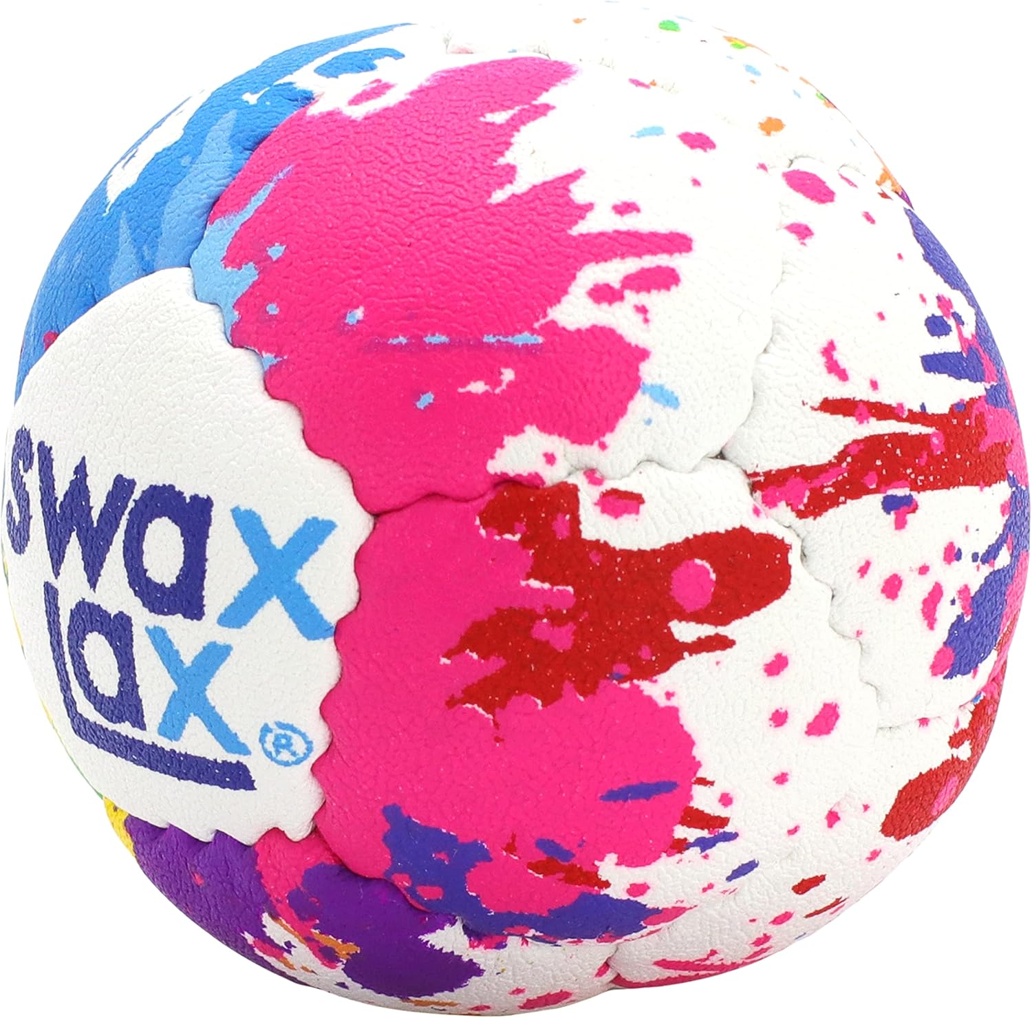 SWAX LAX Lacrosse Training Ball - Indoor Outdoor Practice Less Bounce & Rebounds