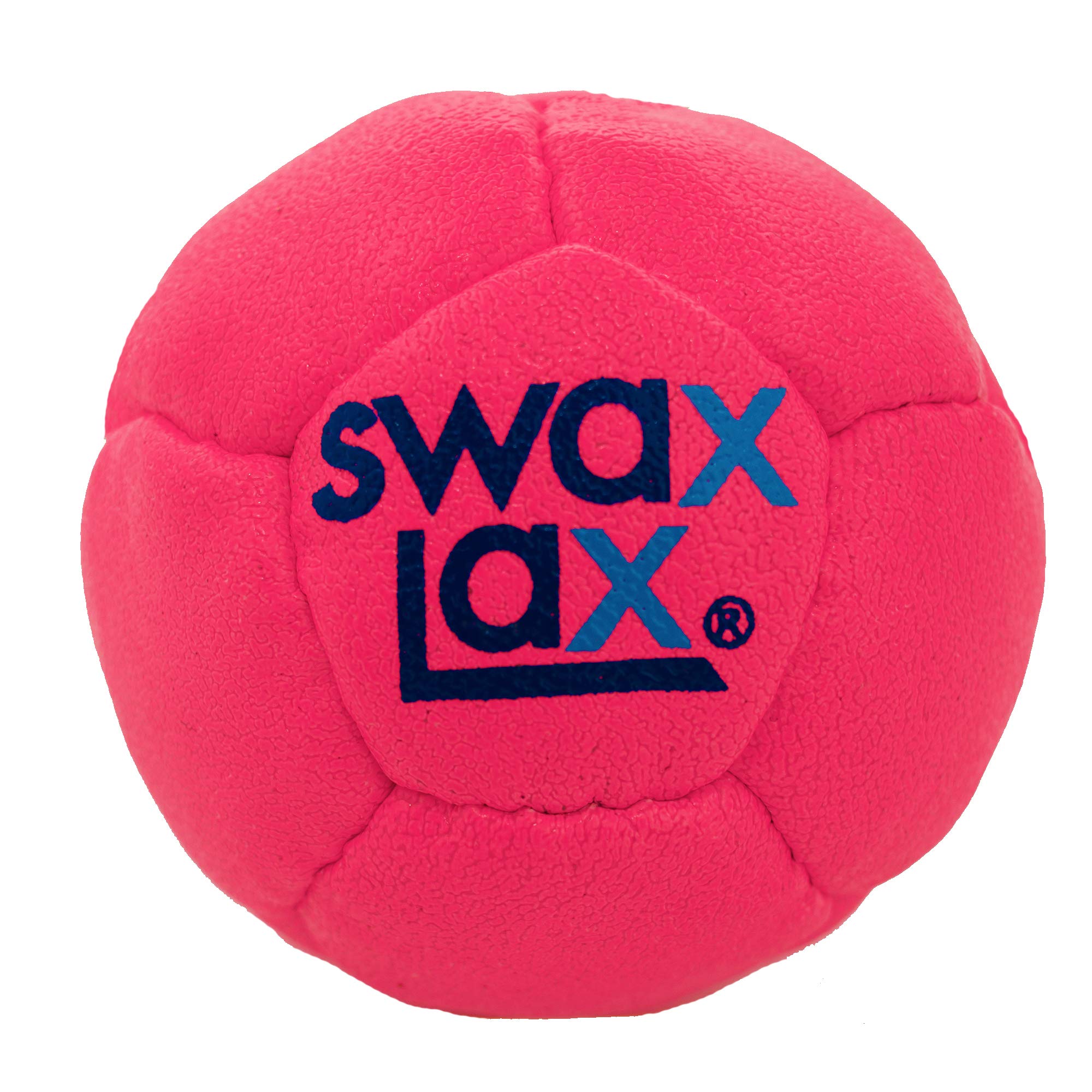 SWAX LAX Lacrosse Training Ball - Indoor Outdoor Practice Less Bounce & Rebounds