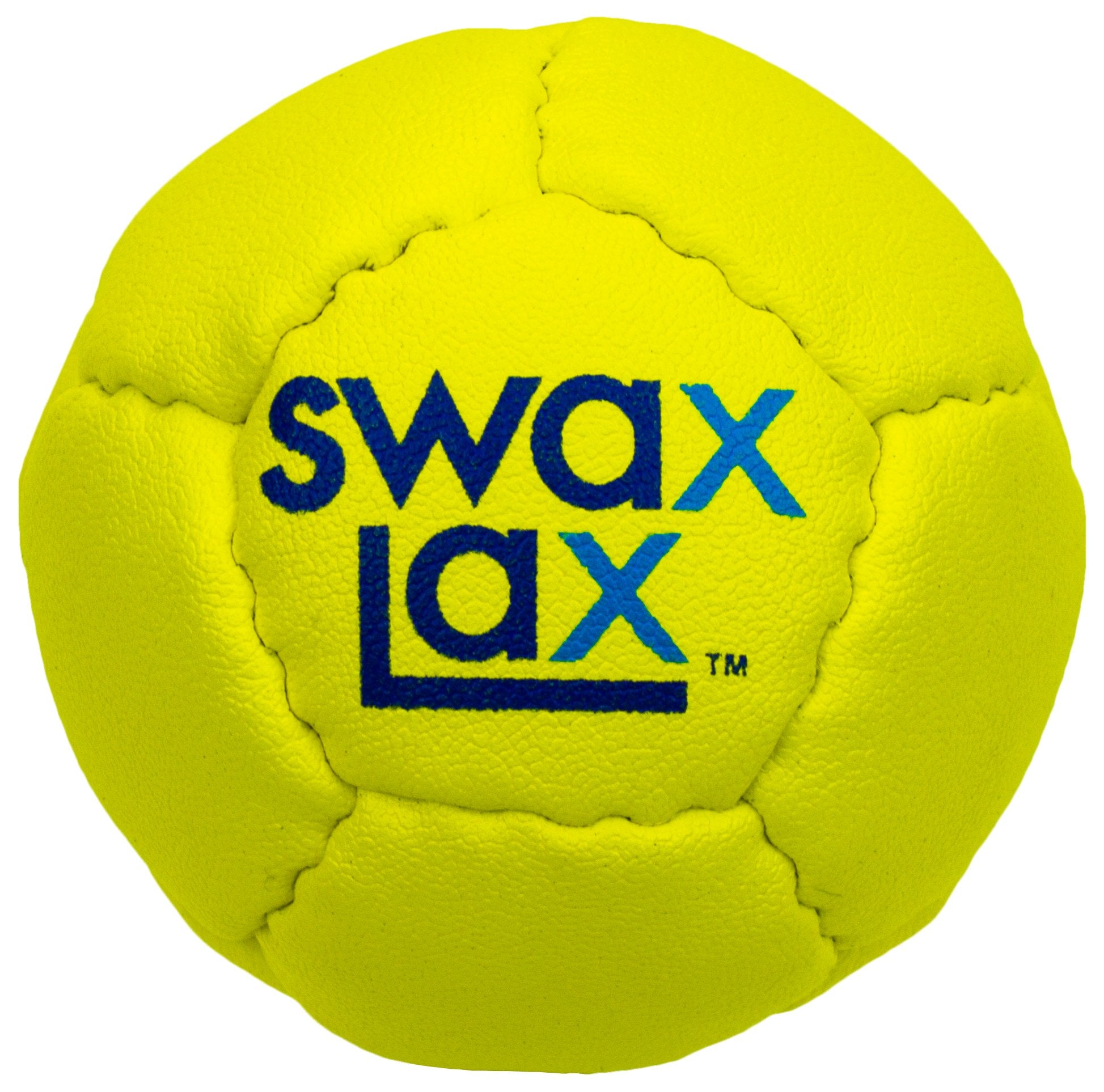 SWAX LAX Lacrosse Training Ball - Indoor Outdoor Practice Less Bounce & Rebounds