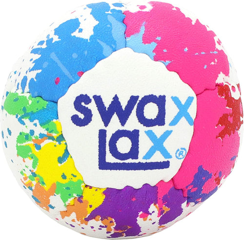 SWAX LAX Lacrosse Training Ball - Indoor Outdoor Practice Less Bounce & Rebounds