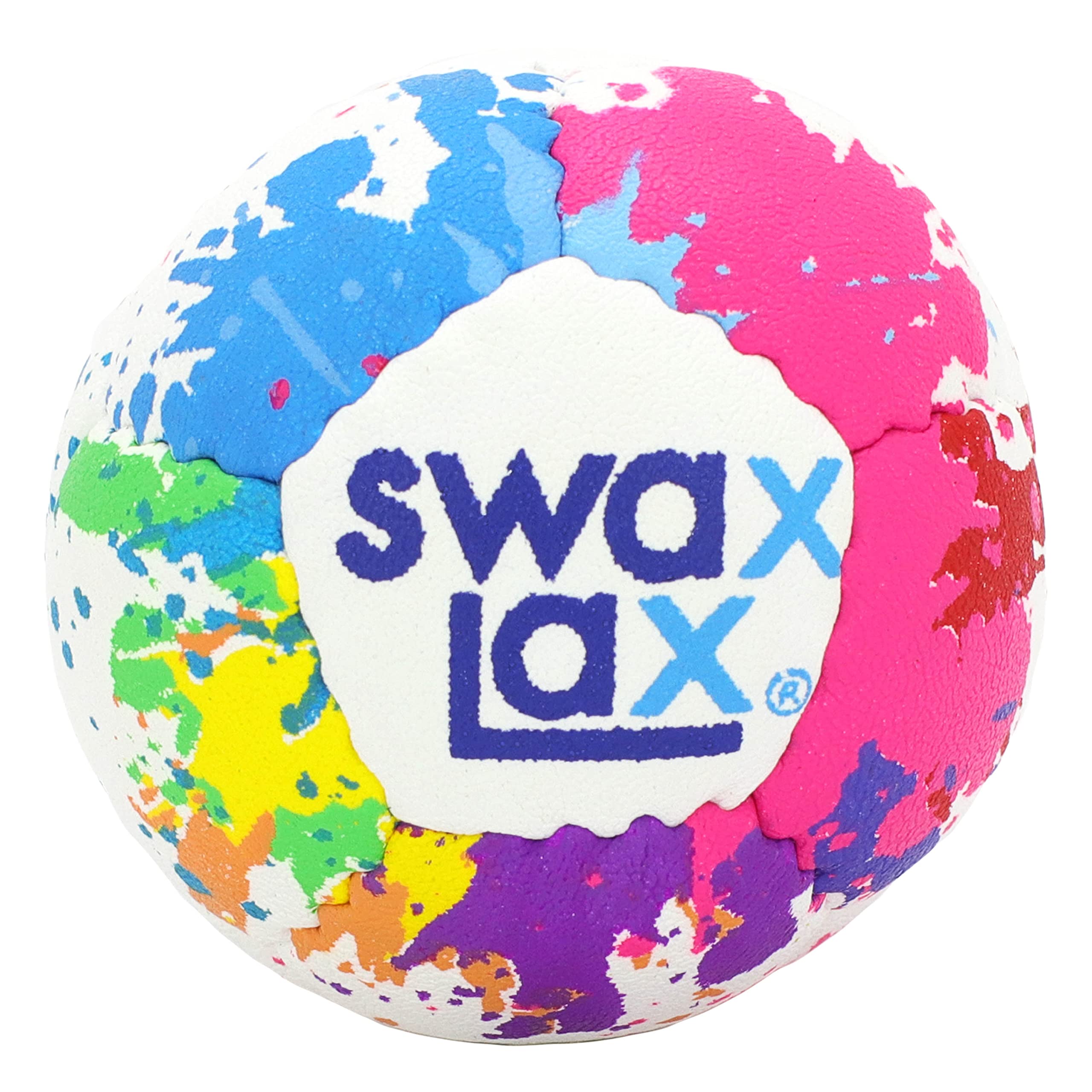 SWAX LAX Lacrosse Training Ball - Indoor Outdoor Practice Less Bounce & Rebounds
