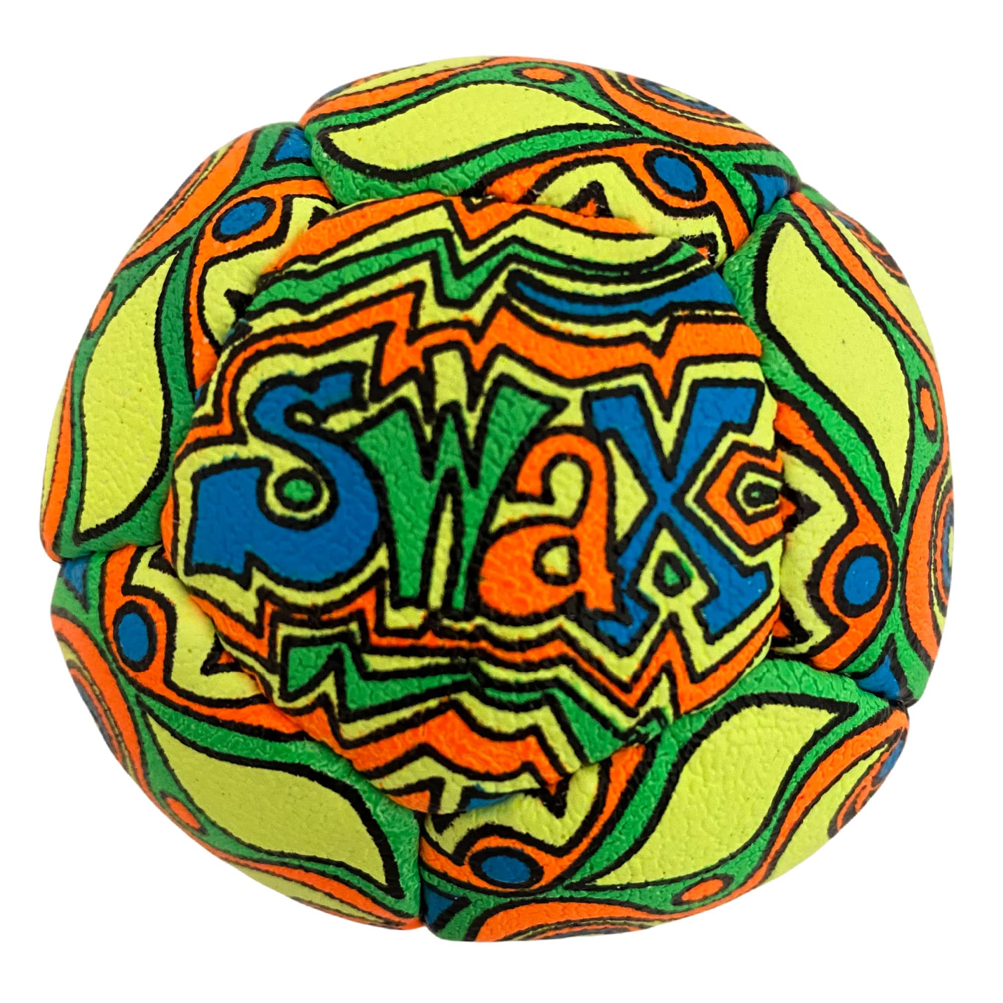 SWAX LAX Lacrosse Training Ball - Indoor Outdoor Practice Less Bounce & Rebounds