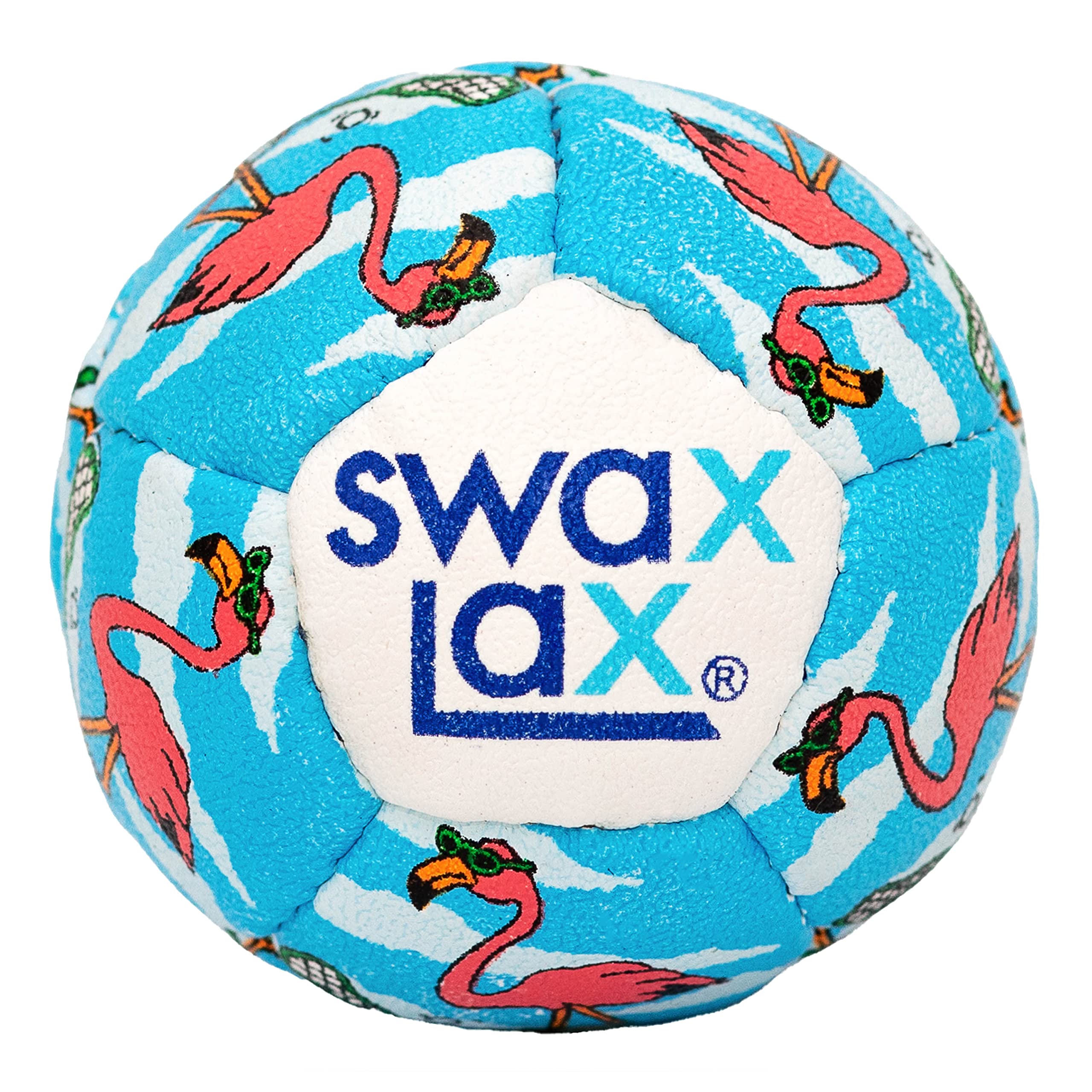 SWAX LAX Lacrosse Training Ball - Indoor Outdoor Practice Less Bounce & Rebounds